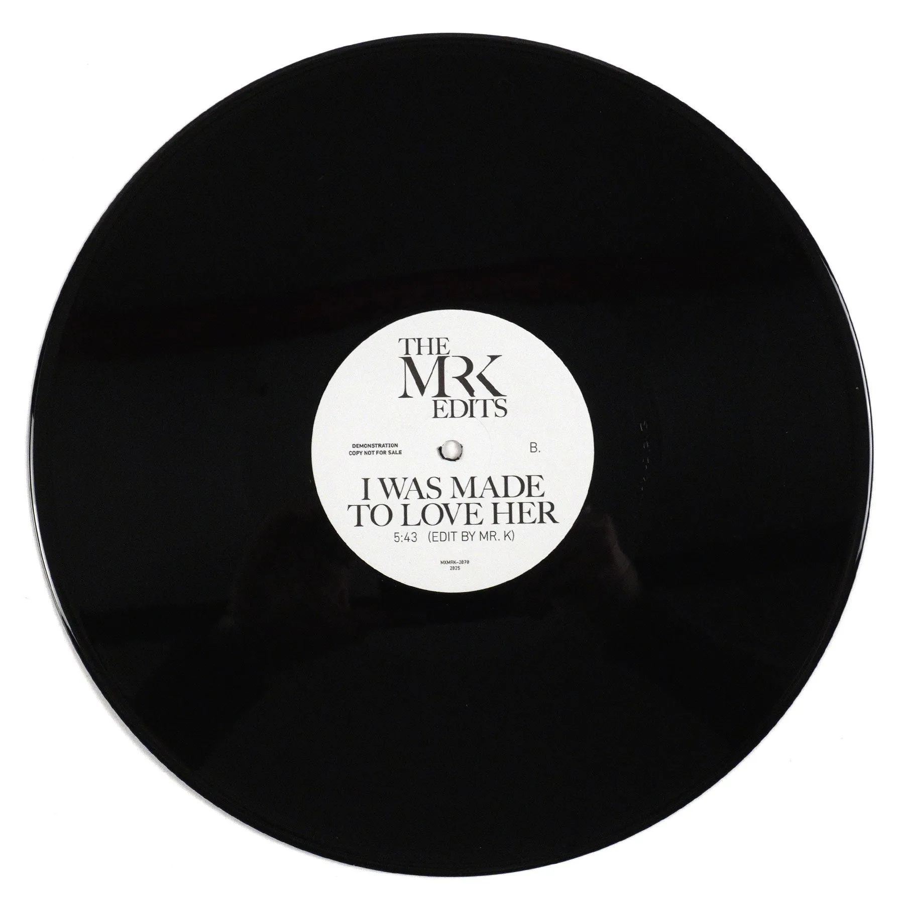 Mr. K: Master Blaster / I Was Made To Love Her (Danny Krivit Edits) Vinyl 12"