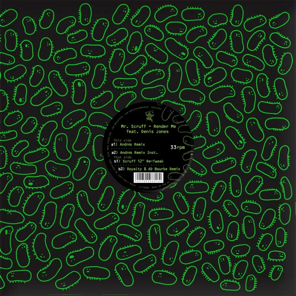 Mr. Scruff Feat. Denis Jones  Render Me (Remixes) (Ninja Tune) (Arrives in 30 Days)
