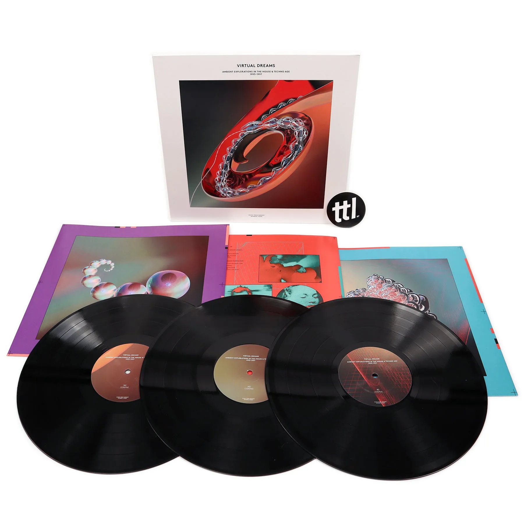 Music From Memory: Virtual Dreams - Ambient Explorations In The House & Techno Age 1993-97 Vinyl 3LP