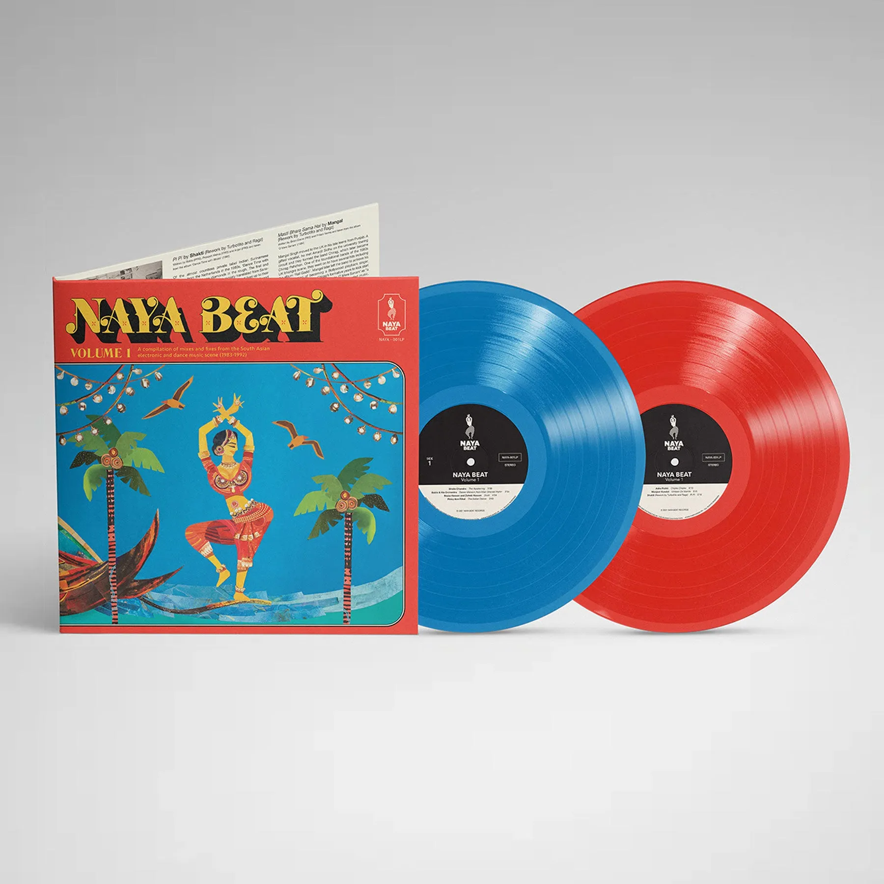 Naya Beat: Volume 1 South Asian Dance & Electronic Music 1983-1992 (Indie Exclusive Colored Vinyl) Vinyl 2LP - PRE-ORDER