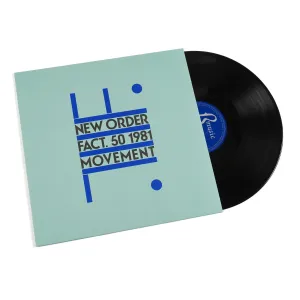 New Order: Movement Vinyl LP hi-fi studio monitoring,hi-fi nearfield speakers,hi-fi farfield speakers