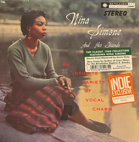 NINA SIMONE,CHRIS CONNOR,CARMEN MCRAENINA SIMONE AND HER FRIENDS-AN INTIMATE VARIETY OF VOCAL CHARM - LP   (Arrives in 4 days ) hi-fi music center,hi-fi speaker grill,hi-fi equipment organizer