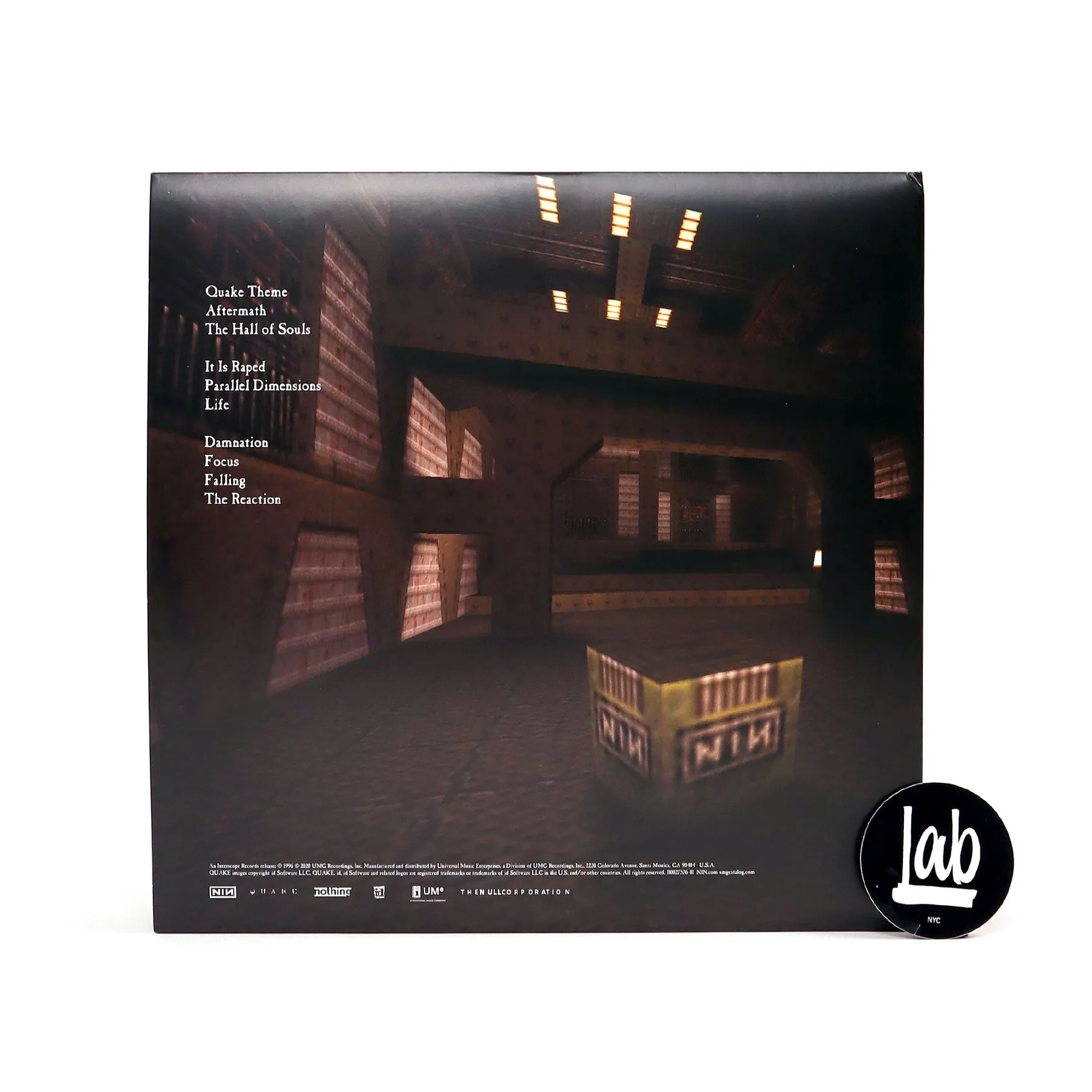 Nine Inch Nails: Quake Soundtrack (180g) Vinyl 2LP