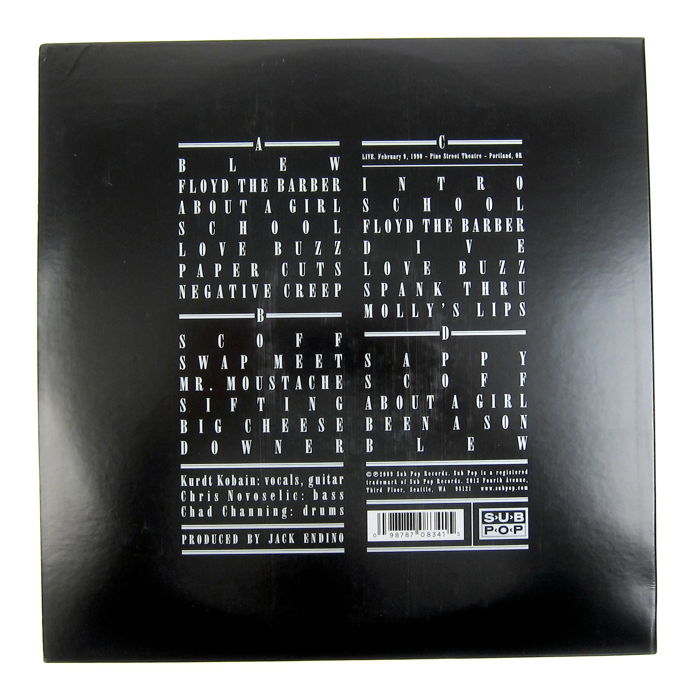 Nirvana: Bleach 20th Anniversary (180g, Book) Vinyl 2LP
