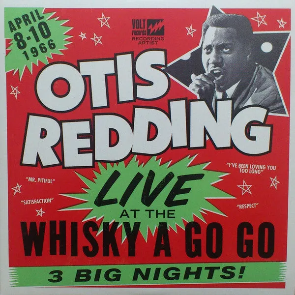Otis Redding  Live At The Whisky A Go Go (Arrives in 4 days )