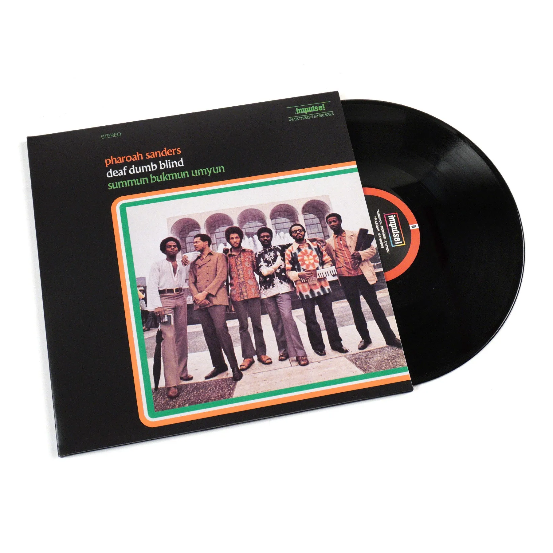 Pharoah Sanders: Deaf Dumb Blind (180g, Import) Vinyl LP hi-fi vacuum tube amplifier,hi-fi stereo base,hi-fi speaker wire kit