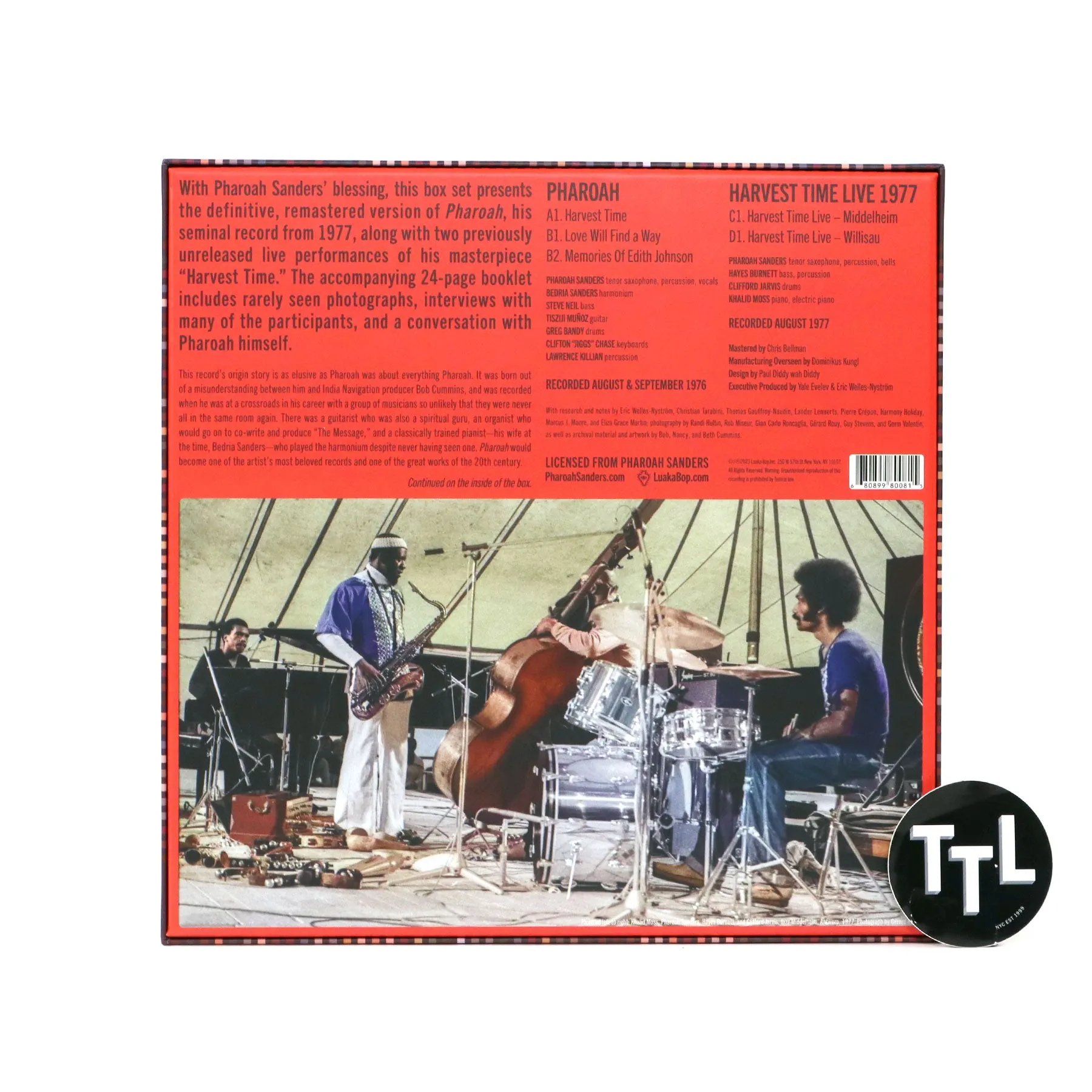 Pharoah Sanders: Pharoah - Deluxe Edition Vinyl 2LP Boxset