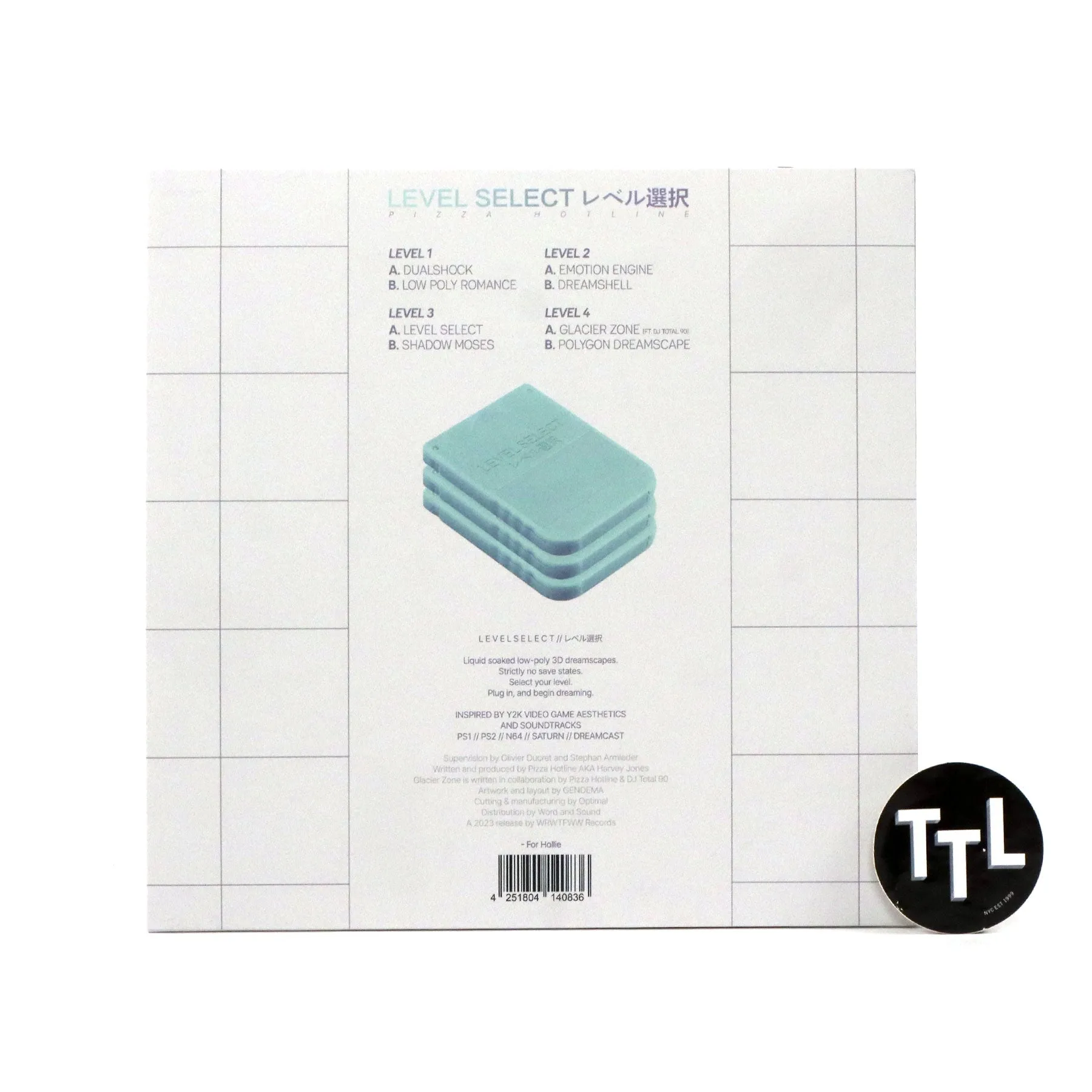 Pizza Hotline: Level Select (Colored Vinyl) Vinyl 2LP