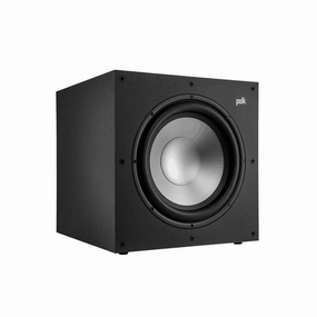 Polk Monitor XT12 12 High Performance, 100W Powered Subwoofer (Each) hi-fi analog preamp,hi-fi dynamic range audio,hi-fi stereo for TV
