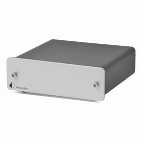 Pro-Ject Phono Box DC MM/MC Phono Preamp (Silver) hi-fi class D amplifier,hi-fi class AB amplifier,hi-fi stereo kit for beginners