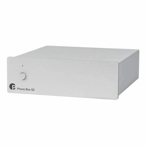 Pro-Ject Phono Box S2 MM/MC Phono Preamp (Silver) hi-fi class D amplifier,hi-fi class AB amplifier,hi-fi stereo kit for beginners