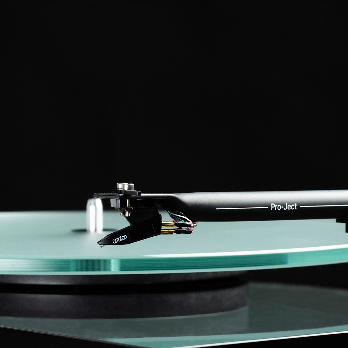 Pro-Ject T1 Evo Phono Turntable with OM10 Cartridge (Black)