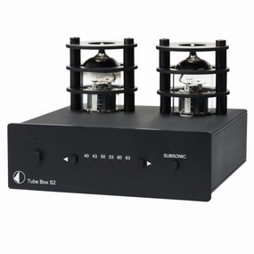 Pro-Ject Tube Box S2 MM/MC Phono Preamplifier (Black) hi-fi class D amplifier,hi-fi class AB amplifier,hi-fi stereo kit for beginners