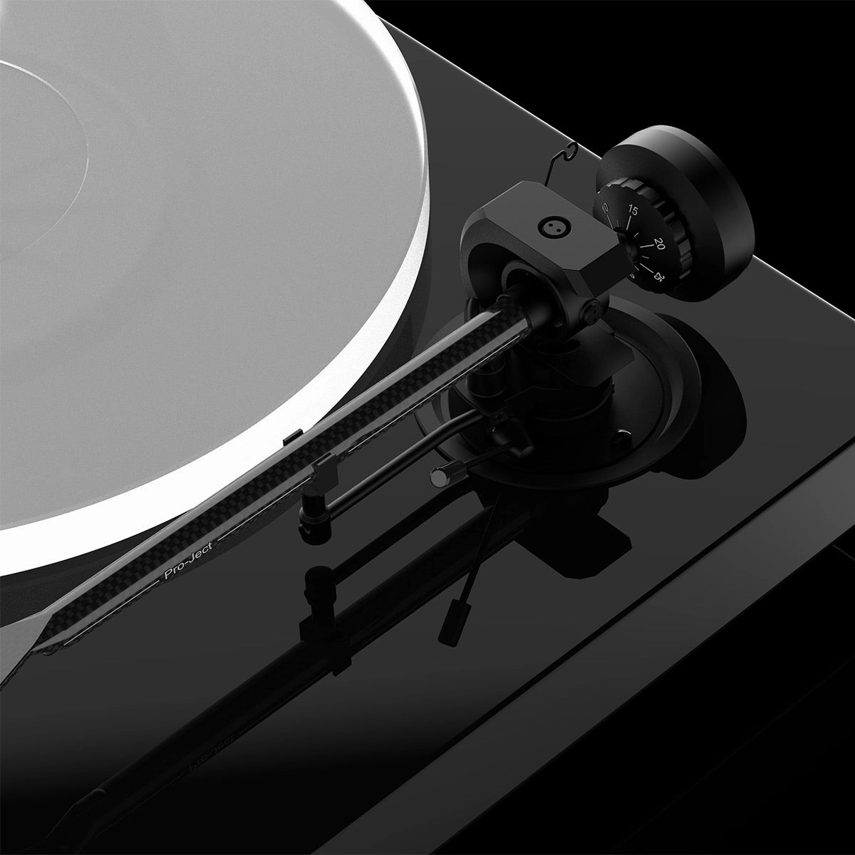 Pro-Ject X1 B Balanced Turntable with Pick it Pro Cartridge (Gloss Black)