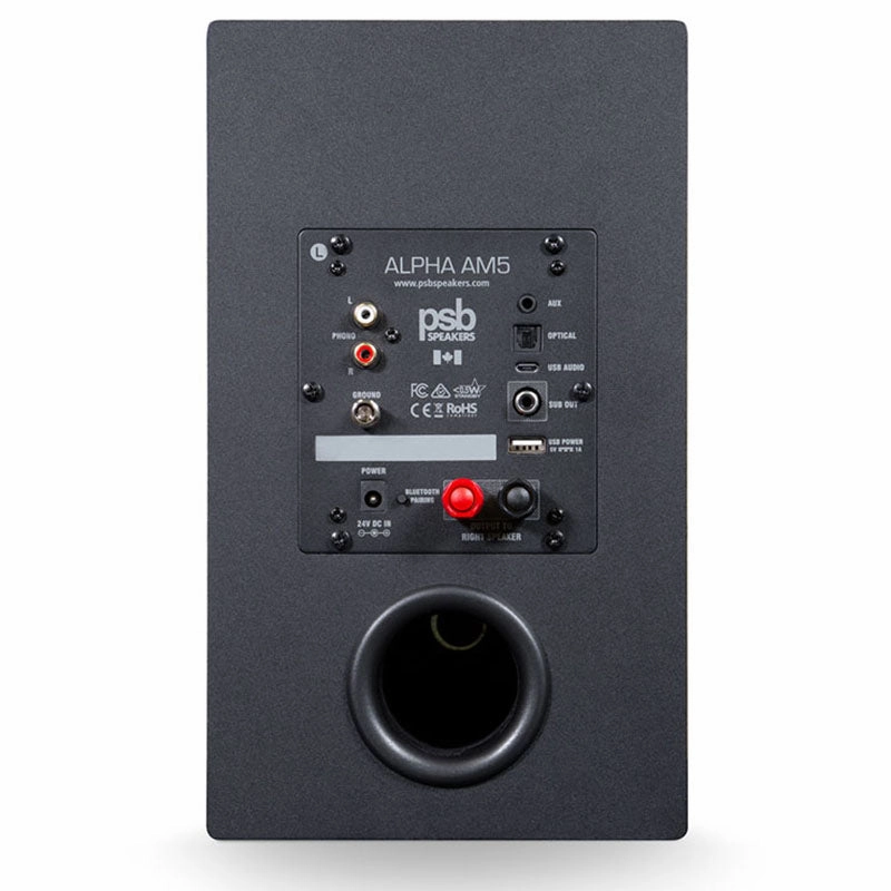 PSB Alpha AM5 - Powered Bookshelf Speakers (Pair)