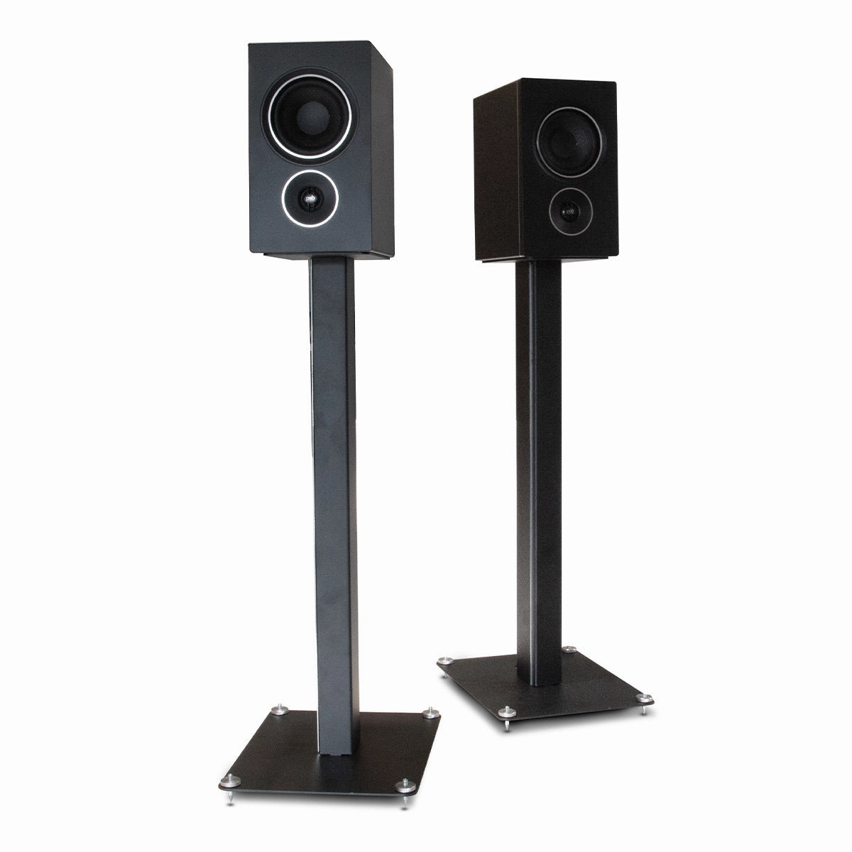 PSB AST-25 Floor Stands for Alpha iQ - Pair (Black)