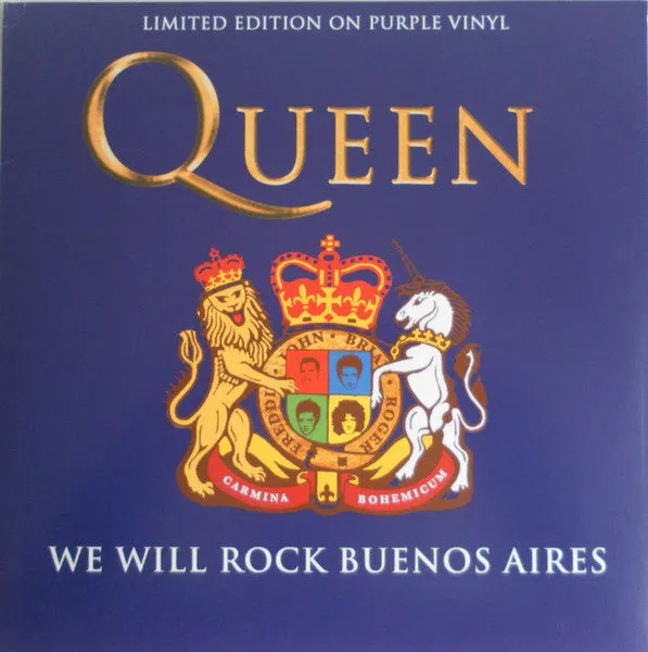 QUEEN-WE WILL ROCK BUENOS AIRES - COLOURED LP  (Arrives in 4 Days) hi-fi signal splitter,hi-fi line out converter,hi-fi compact stereo