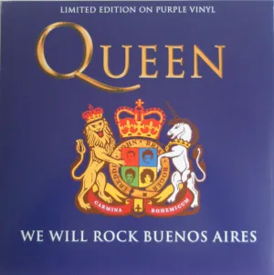 QUEEN-WE WILL ROCK BUENOS AIRES - COLOURED LP  (Arrives in 4 Days) hi-fi signal splitter,hi-fi line out converter,hi-fi compact stereo