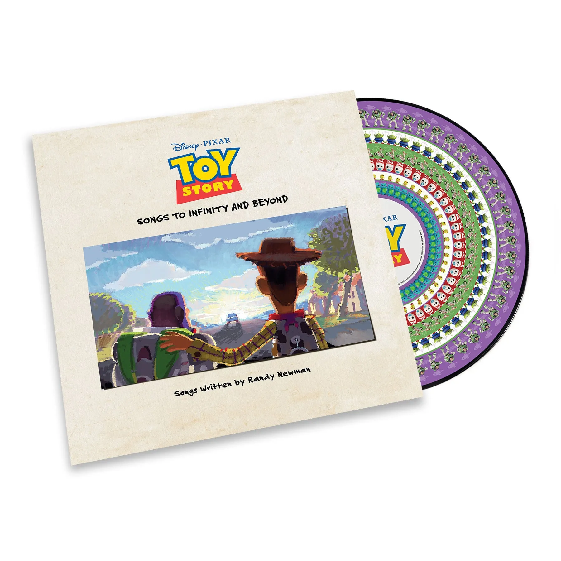 Randy Newman: Toy Story: Songs to Infinity and Beyond - 30th Anniversary (Zoetrope Colored Vinyl) Vinyl LP - PRE-ORDER hi-fi studio monitoring,hi-fi nearfield speakers,hi-fi farfield speakers