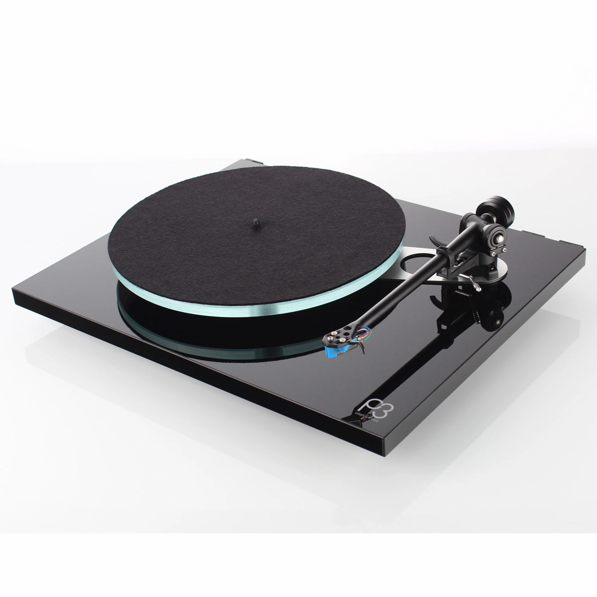 Rega Planar 3 Turntable RB330 Precision Tonearm 12mm Glass Platter no Cartridge (Gloss Black) hi-fi class D amplifier,hi-fi class AB amplifier,hi-fi stereo kit for beginners