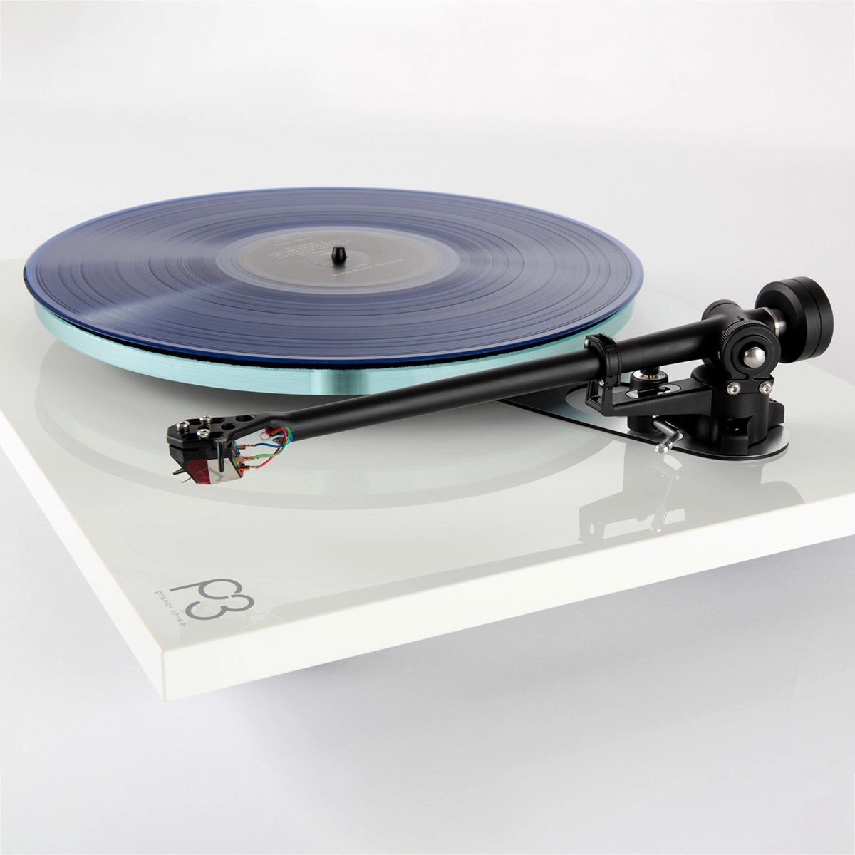 Rega Planar 3 Turntable with Nd3 MM Phono Cartridge (Matte White)