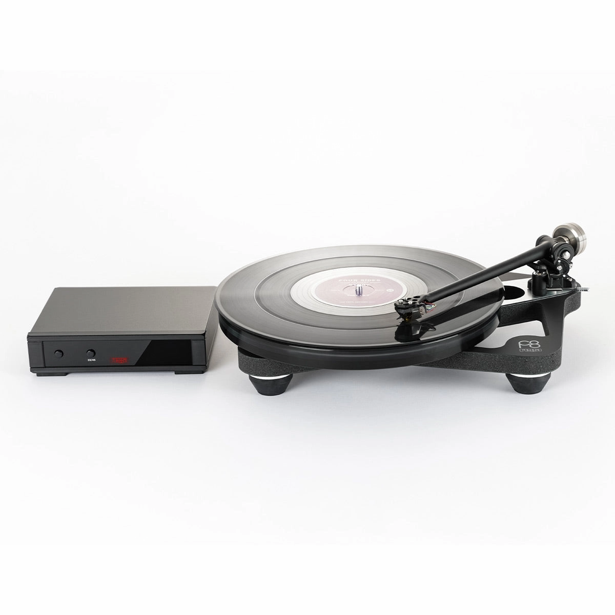 Rega Planar 8 Turntable with Nd7 MM Phono Cartridge (Black) hi-fi class D amplifier,hi-fi class AB amplifier,hi-fi stereo kit for beginners