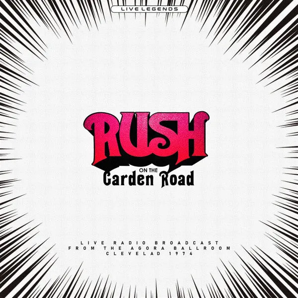 RUSH-ON THE GARDEN ROAD - LP  (aRRIVES IN 4 DAYS ) hi-fi analog input amp,hi-fi Bluetooth 5.0 amp,hi-fi tube amp with bluetooth