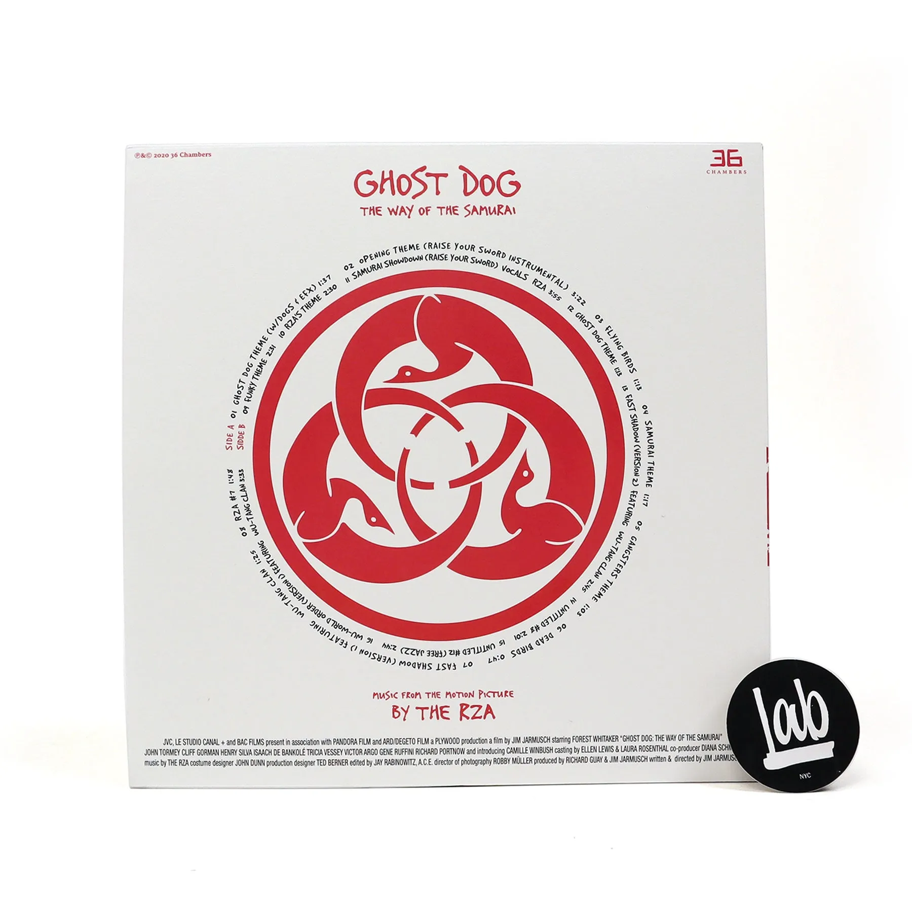 RZA: Ghost Dog - Way Of The Samurai Soundtrack Vinyl LP