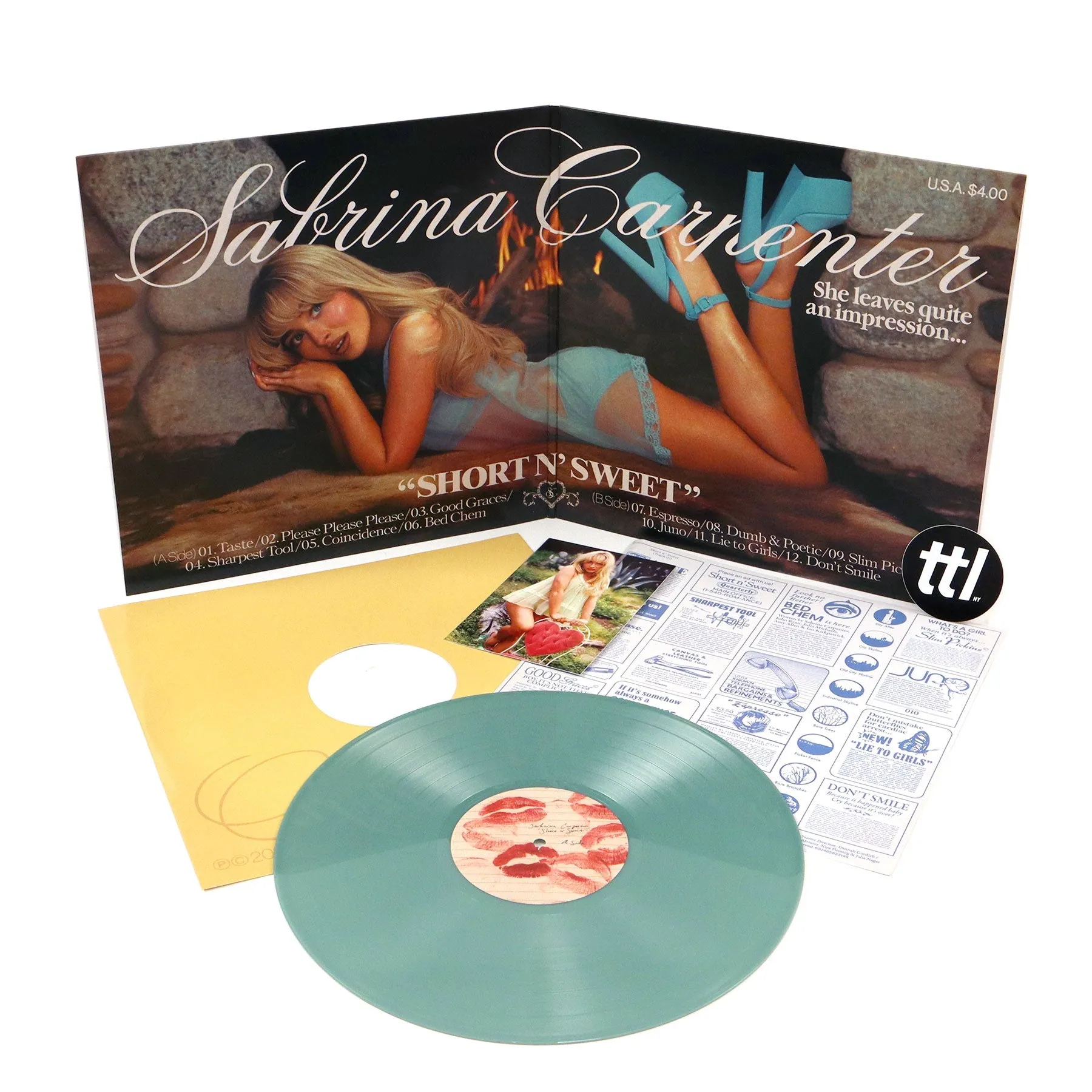 Sabrina Carpenter: Short n' Sweet (Alternate Cover, Colored Vinyl) Vinyl LP