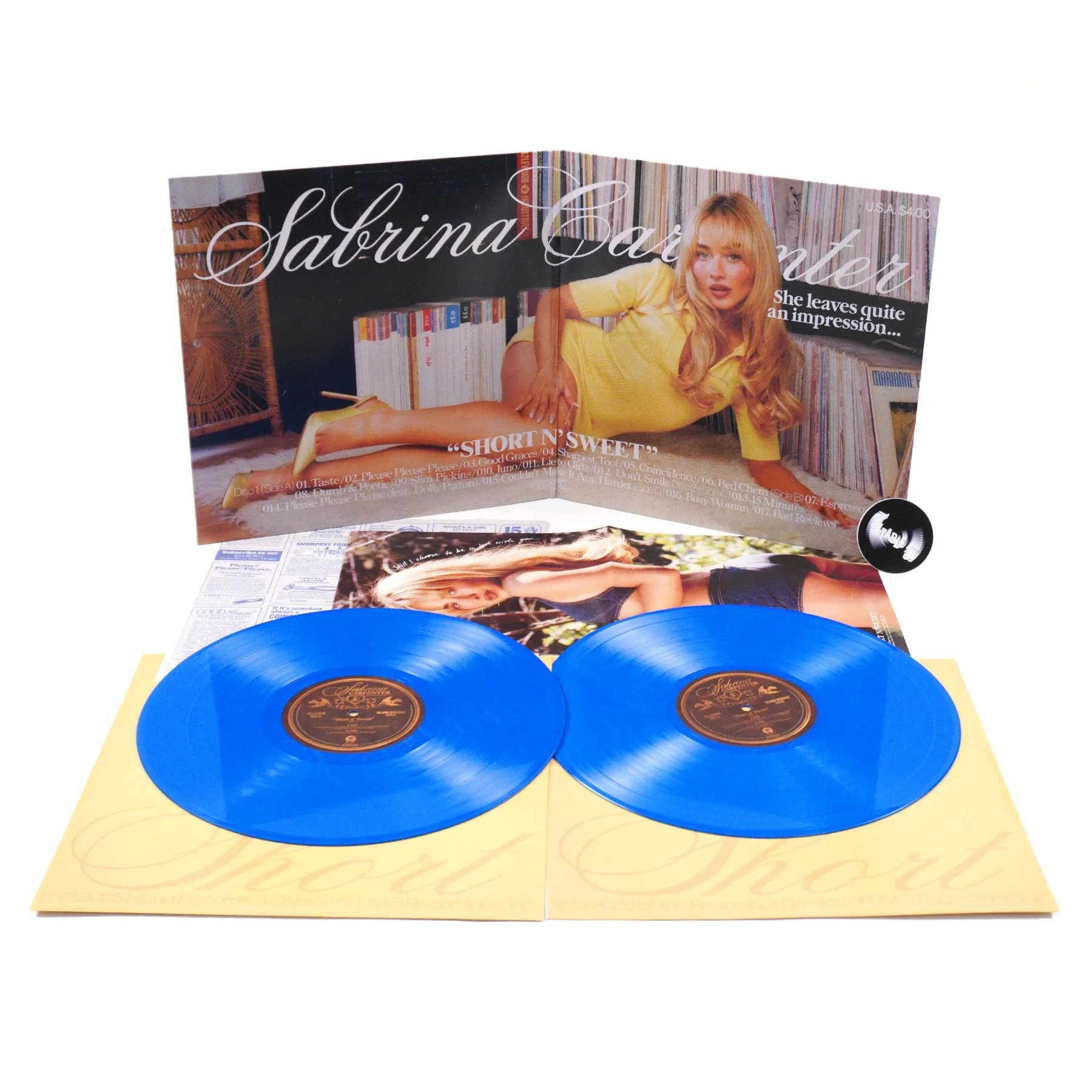 Sabrina Carpenter: Short n' Sweet - Deluxe Edition (Colored Vinyl) Vinyl 2LP
