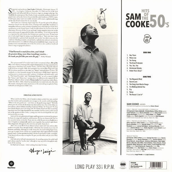 Sam Cooke C Hits Of The 50's  (ARRIVES IN 4 DAYS ) hi-fi amp for vinyl,hi-fi class A tube amp,hi-fi amp with phono input
