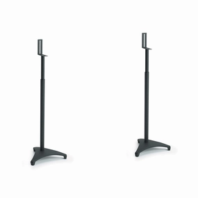 Sanus EFSat Height-Adjustable Stands for Satellite Speakers - Pair (Black)