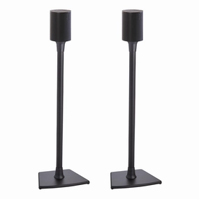 Sanus Fixed-Height Speaker Stands for Sonos Era 100 - Pair (Black)
