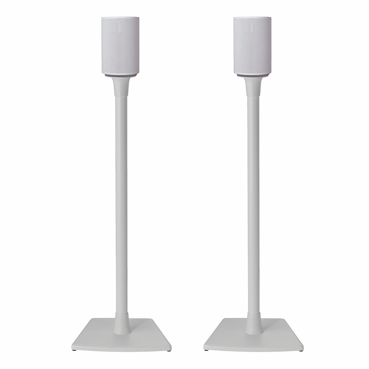 Sanus Fixed-Height Speaker Stands for Sonos Era 100 - Pair (White)