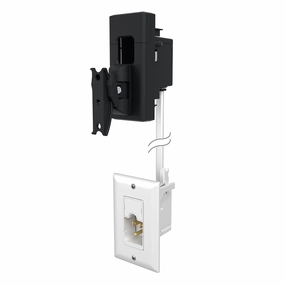 Sanus Universal Tilt & Swivel Speaker Wall Mount and Power Kit - Each
