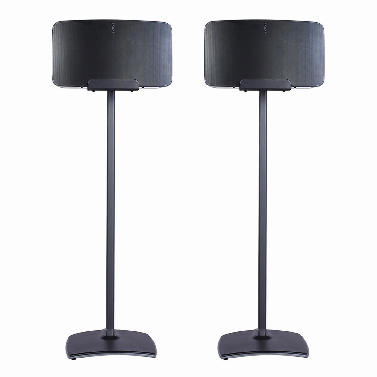 Sanus Wireless Speaker Stands Designed for Sonos Five and Play: 5 Speakers - Pair (Black)