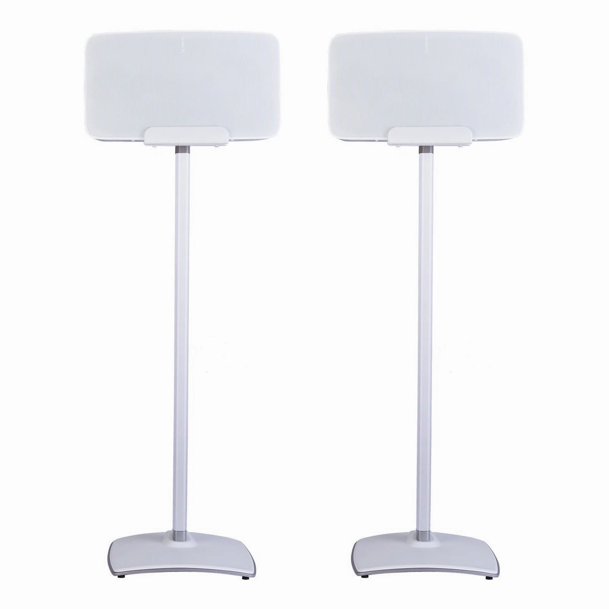 Sanus Wireless Speaker Stands Designed for Sonos Five and Play: 5 Speakers - Pair (White)