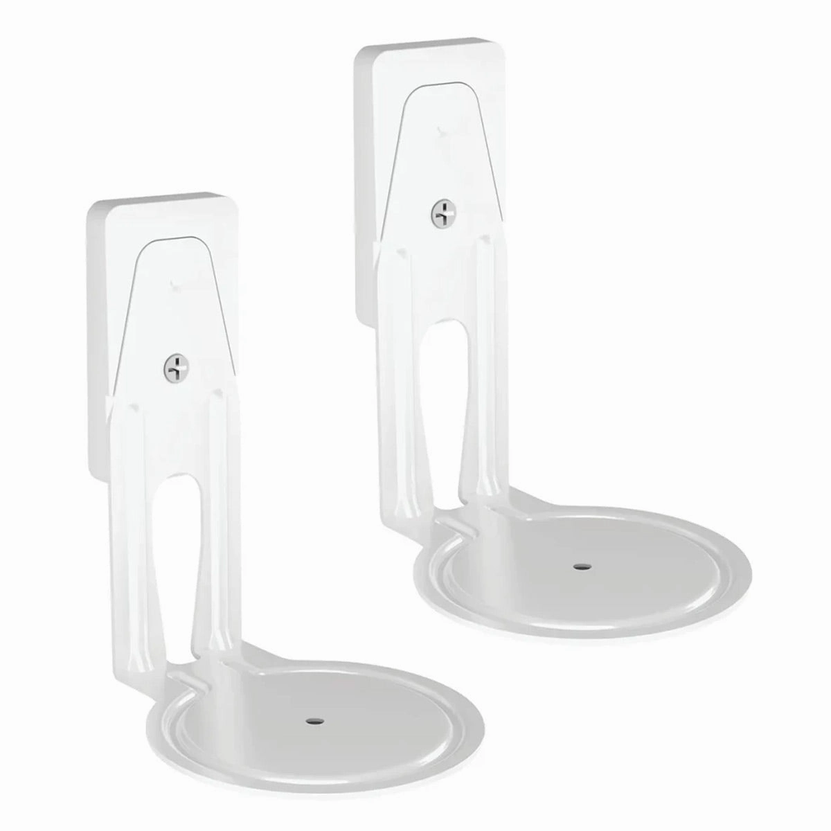 Sanus WSFME12 Fixed Speaker Wall Mounts for Sonos Ear 100 - Pair (White)