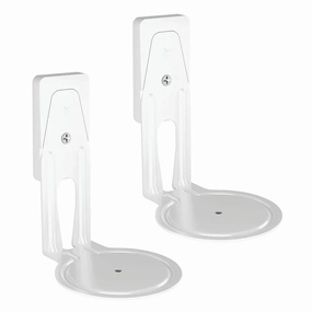 Sanus WSFME12 Fixed Speaker Wall Mounts for Sonos Ear 100 - Pair (White)