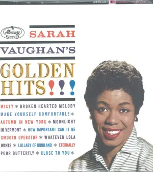 Sarah Vaughan C Sarah Vaughan's Golden Hits  (Arrives in 4 Days) hi-fi aptX HD bluetooth,hi-fi WiFi speakers,hi-fi stereo output