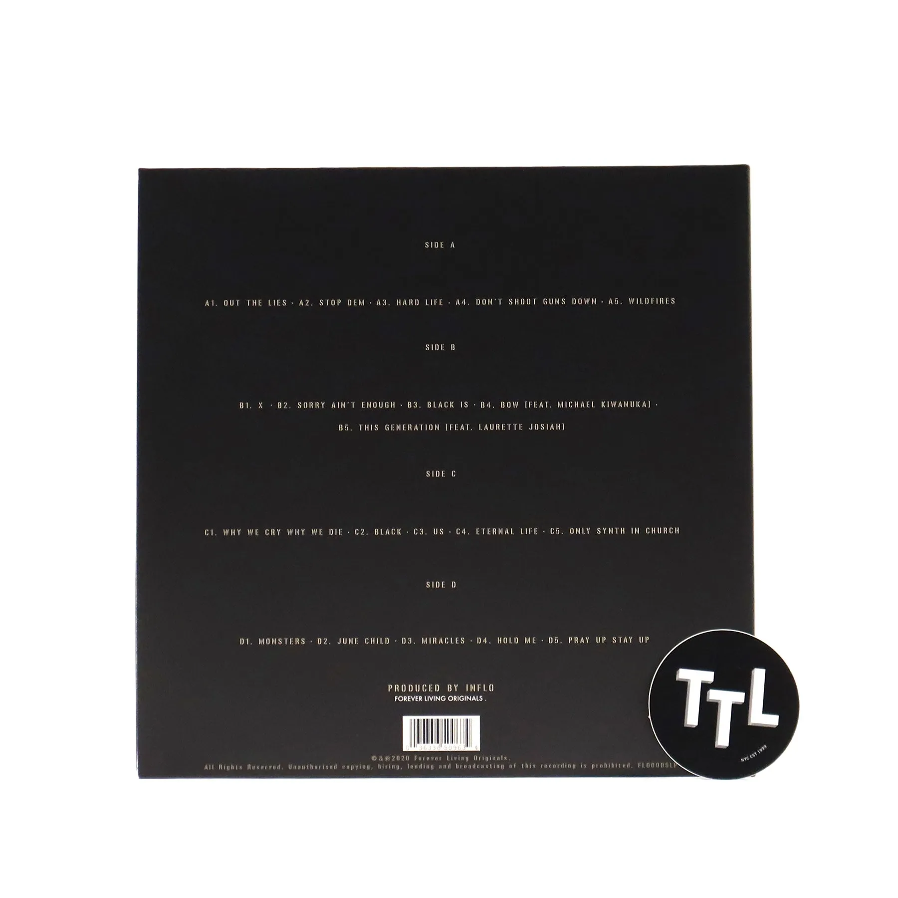 Sault: Untitled (Black Is) Vinyl 2LP