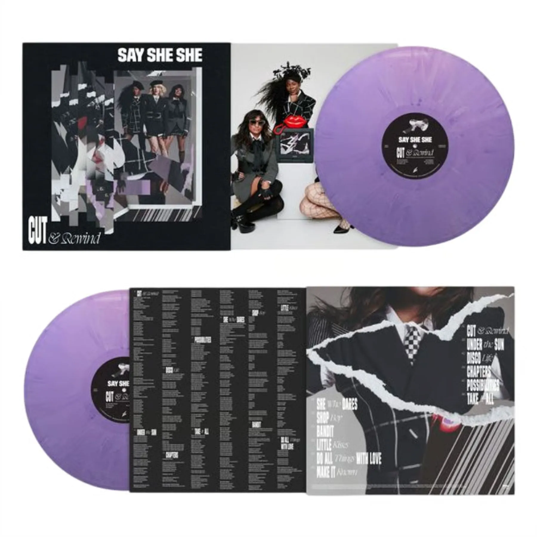 Say She She: Cut & Rewind (Colored Vinyl) Vinyl LP - PRE-ORDER