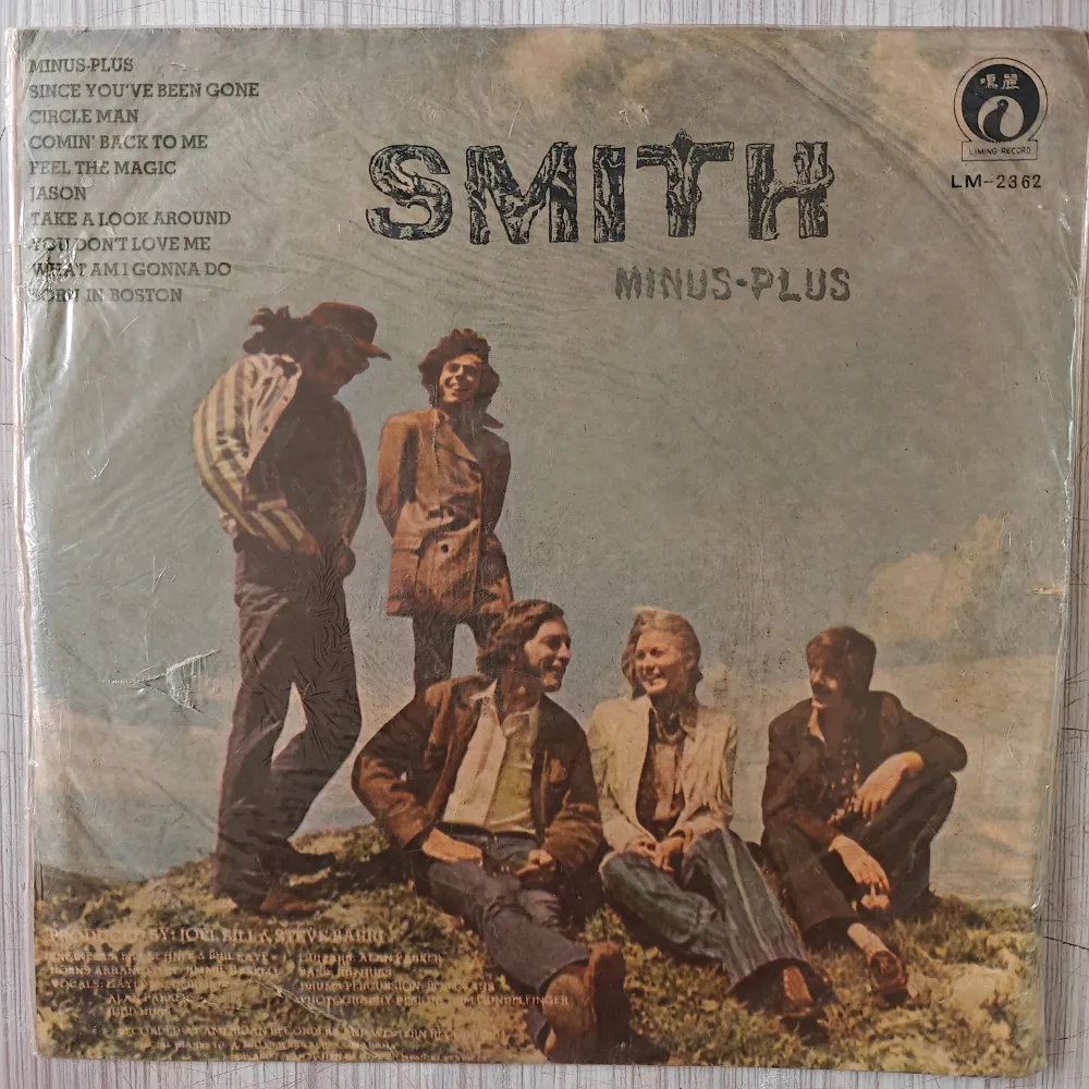 Smith (3)  Minus-Plus (Used Vinyl - VG) PJ Marketplace