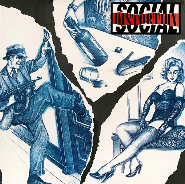 SOCIAL DISTORTION-SOCIAL DISTORTION - LP  (Arrives in 4 days ) hi-fi speaker damping kit,hi-fi panel absorber,hi-fi bass trap