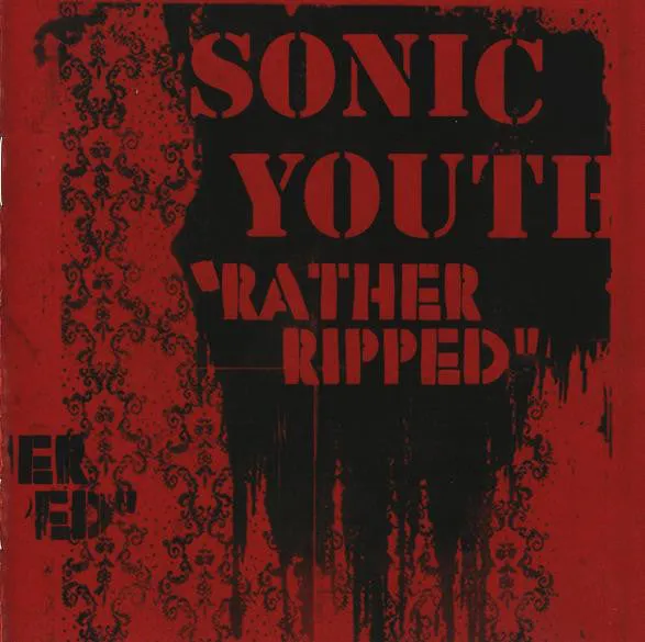 Sonic Youth C Rather Ripped hi-fi equalizer with spectrum,hi-fi music system with turntable,hi-fi dual speaker setup
