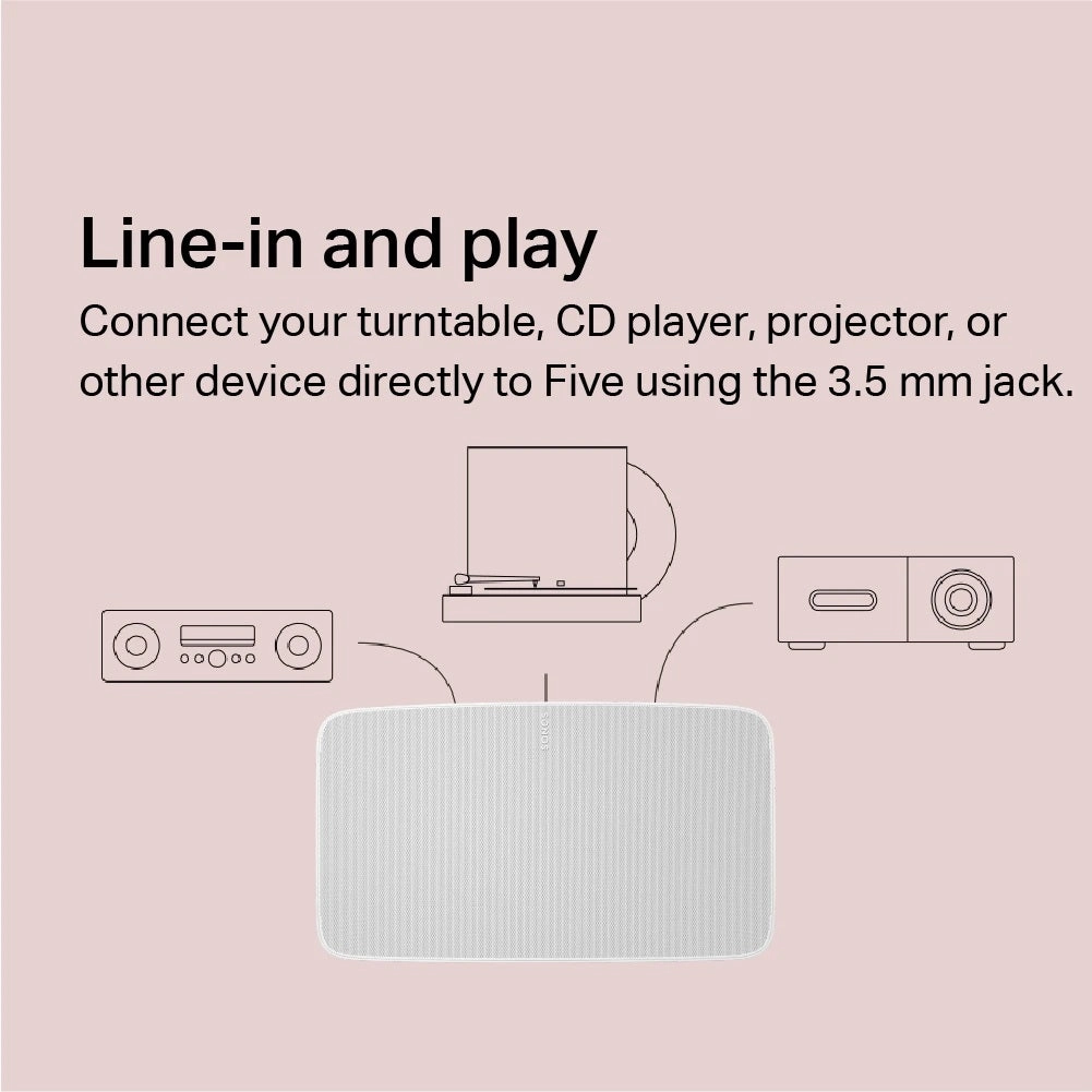 Sonos Five Wireless Smart Speaker (Each)
