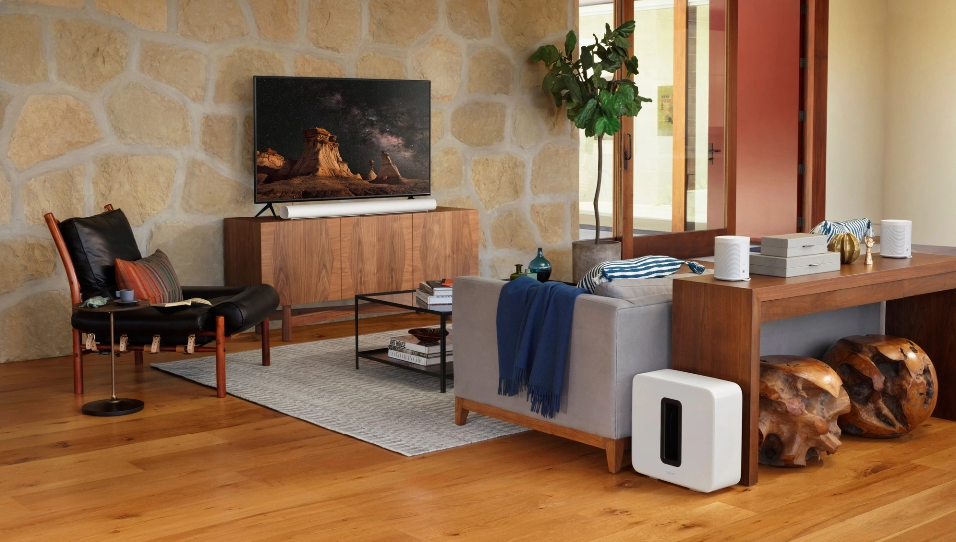 Sonos Living Room, Kitchen & Patio Smart Home Bundle