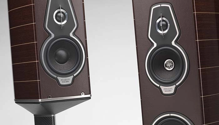 Sonus Faber Guarneri Tradition Speakers (Carbon Fiber Stands Incl)