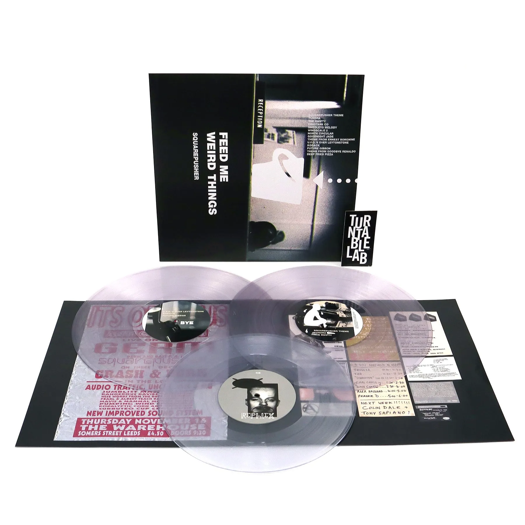 Squarepusher: Feed Me Weird Things (Colored Vinyl) Vinyl 2LP 10"