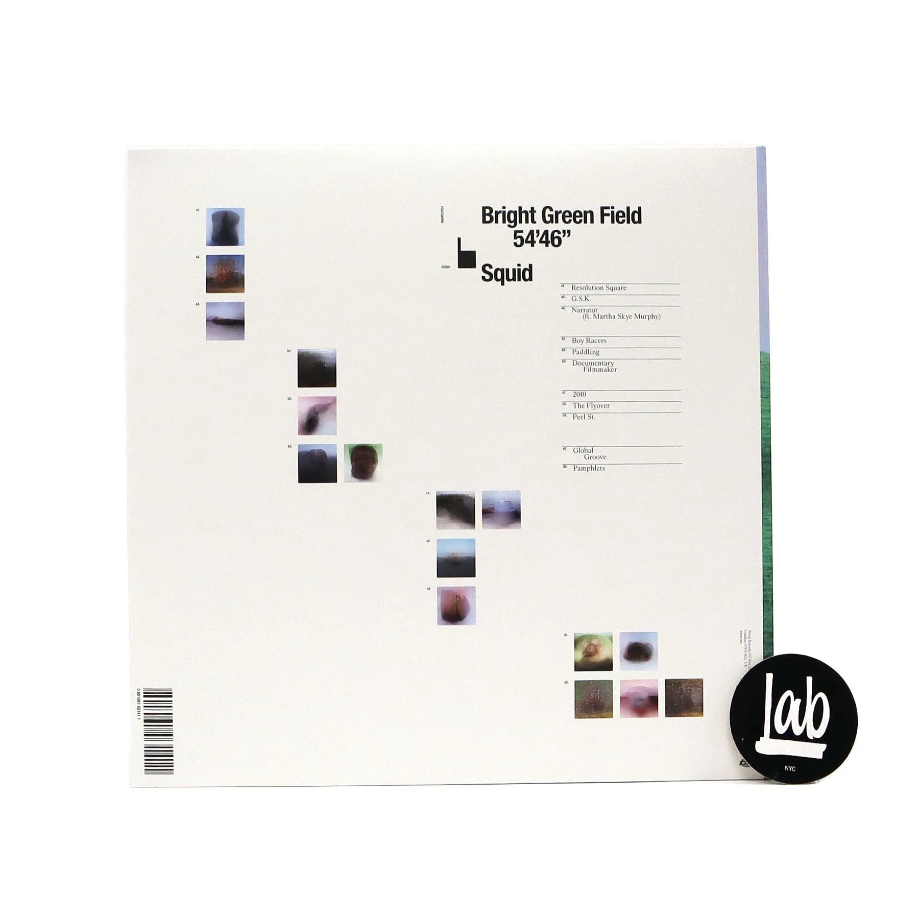 Squid: Bright Green Field Vinyl 2LP